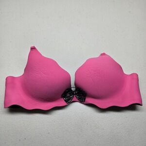 Victoria's Secret Women Bra 34B Pink Very Sexy Push Up Underwired